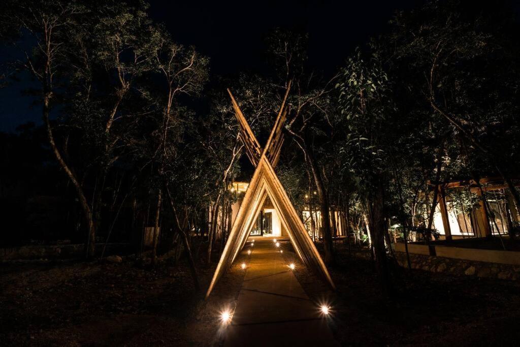 Villa Xuncari In The Heart Of The Jungle Tulum Esterno foto
