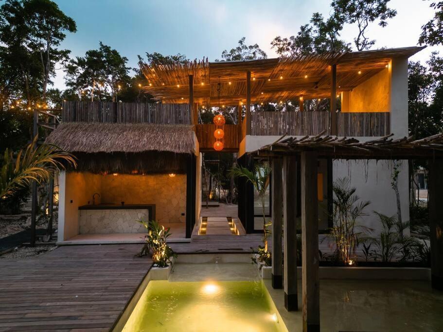 Villa Xuncari In The Heart Of The Jungle Tulum Esterno foto