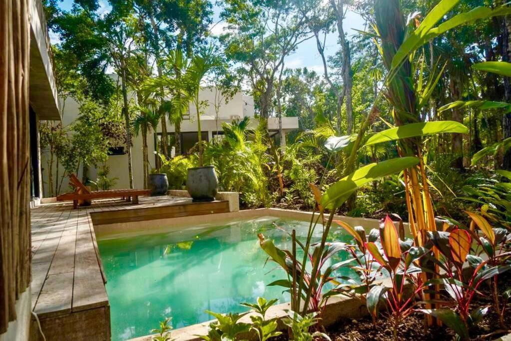 Villa Xuncari In The Heart Of The Jungle Tulum Esterno foto