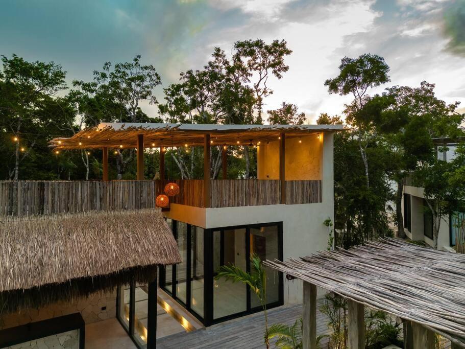 Villa Xuncari In The Heart Of The Jungle Tulum Esterno foto