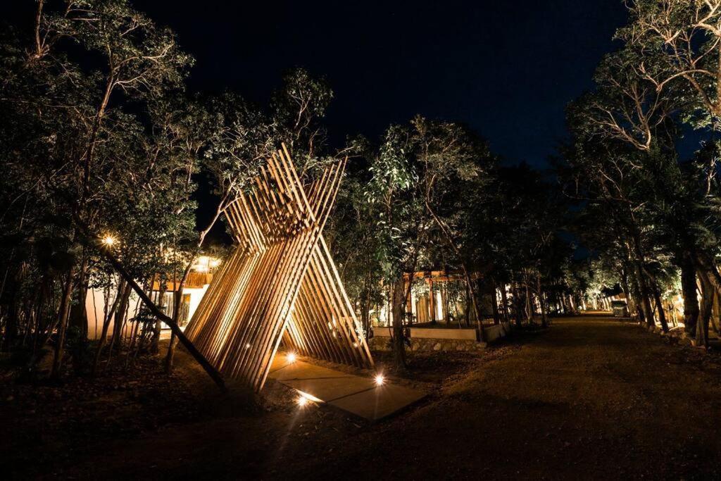 Villa Xuncari In The Heart Of The Jungle Tulum Esterno foto